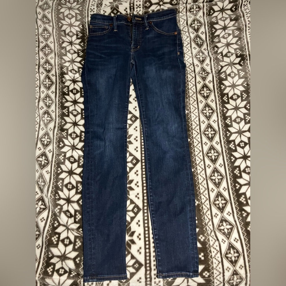 Madewell 9 high rise skinny jeans